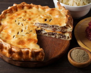 Зур-белиш с мясом и капустой