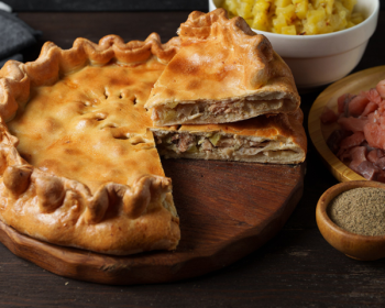 Зур-белиш с рыбой и картофелем